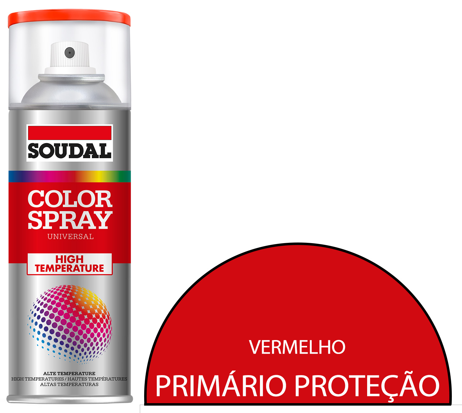 Tinta Spray PRIMÁRIO DE PROTEÇÃO SOUDAL 