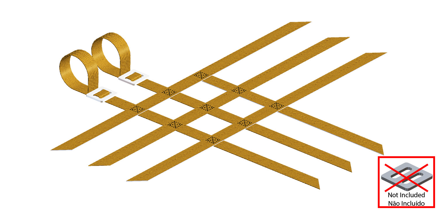 Correias de Nerf-Bar (kit) CROSSPRO 