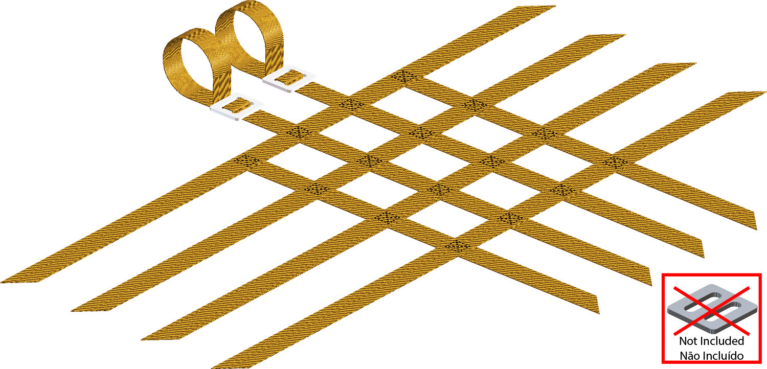 Correias de Nerf-Bar (kit) CROSSPRO 