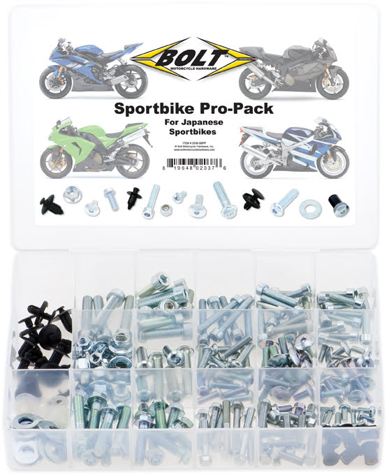 Kit de Parafusos PROPACK | SPORTBIKE BOLT MOTORCYCLE HARDWARE 