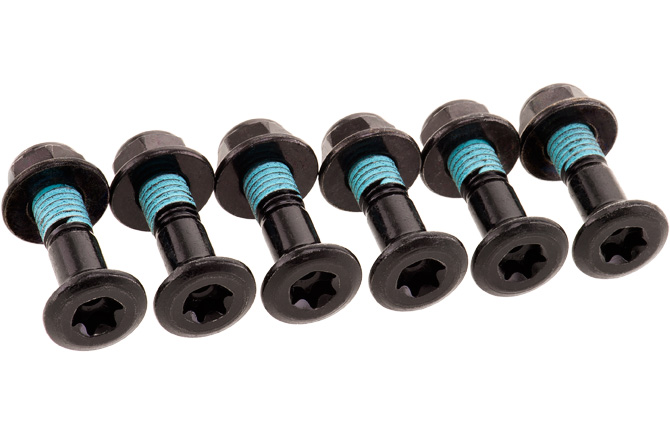 Kit de Parafusos de Cremalheira Pretos | EURO STYLE (6 / un) BOLT MOTORCYCLE HARDWARE Husqvarna Norden 901 2022