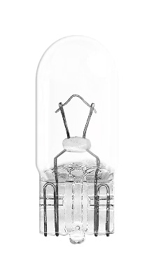 Lâmpada 12V W5W (T10) W2,1x9,5d 5W original (caixa 10un) OSRAM 
