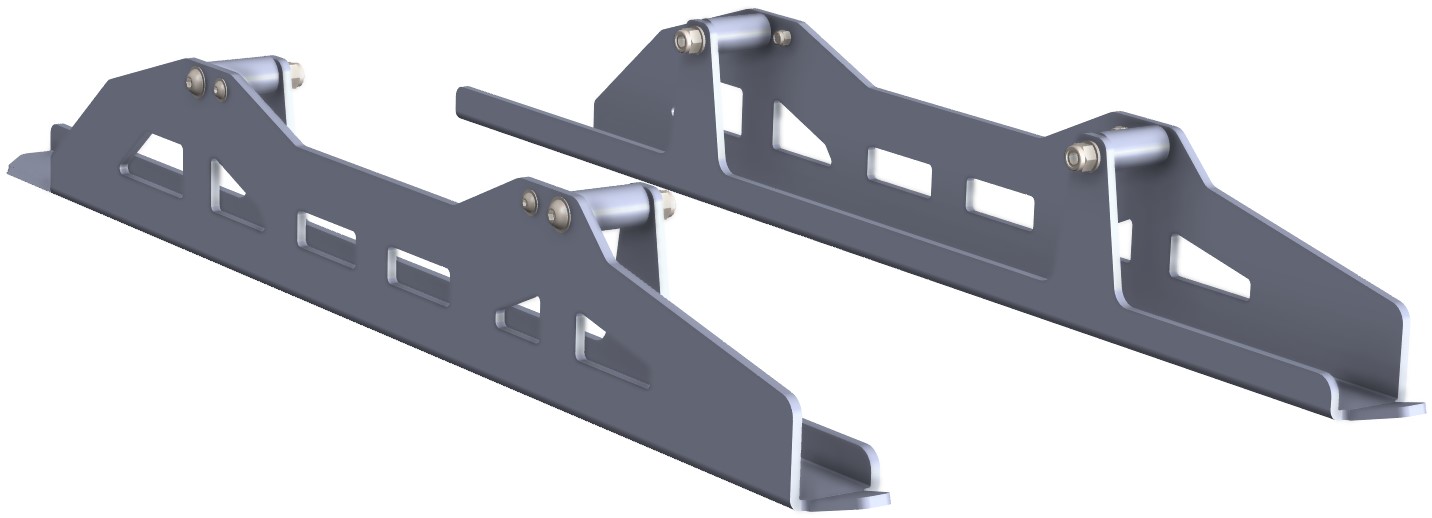 Aluminum Rear A-arms Protection CROSSPRO 