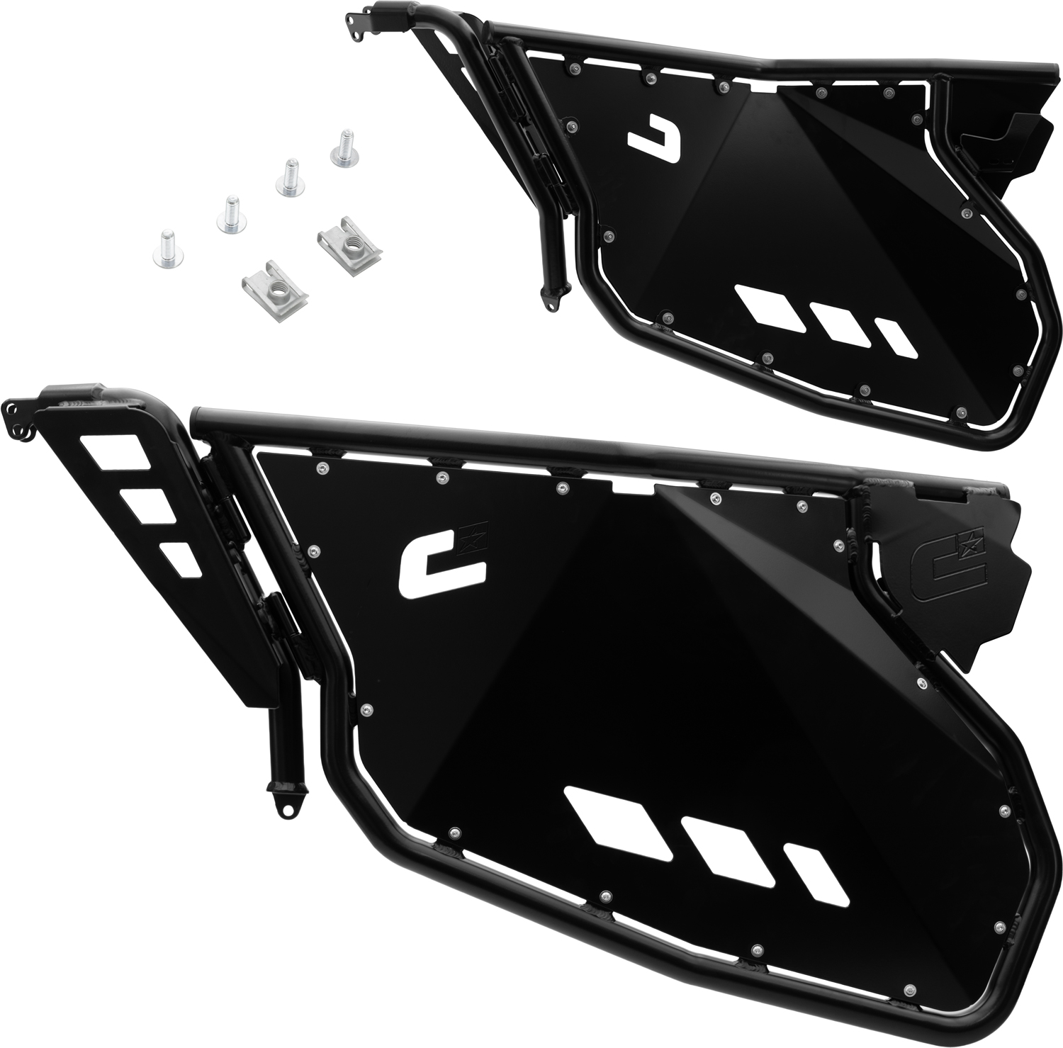 Portas (2un) em Aluminio CROSSPRO 