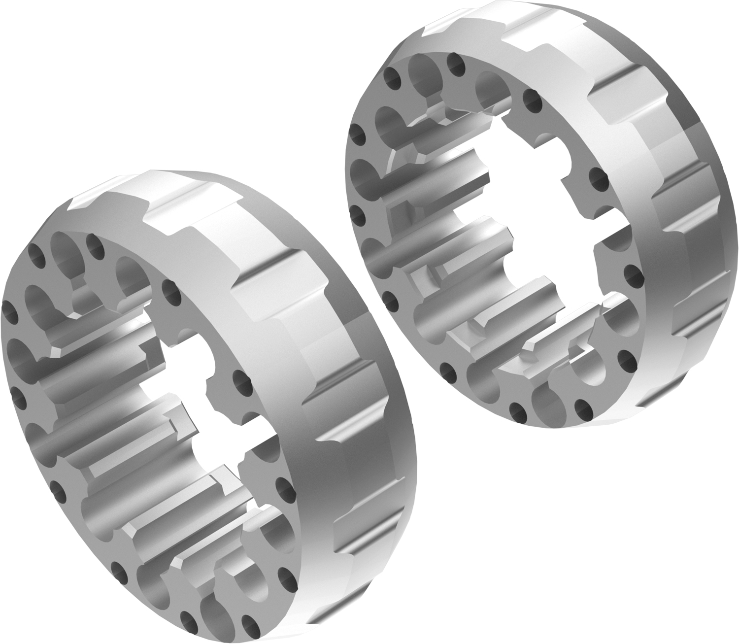 Wheel Spacers Model A 45mm (Without bolts) CROSSPRO 