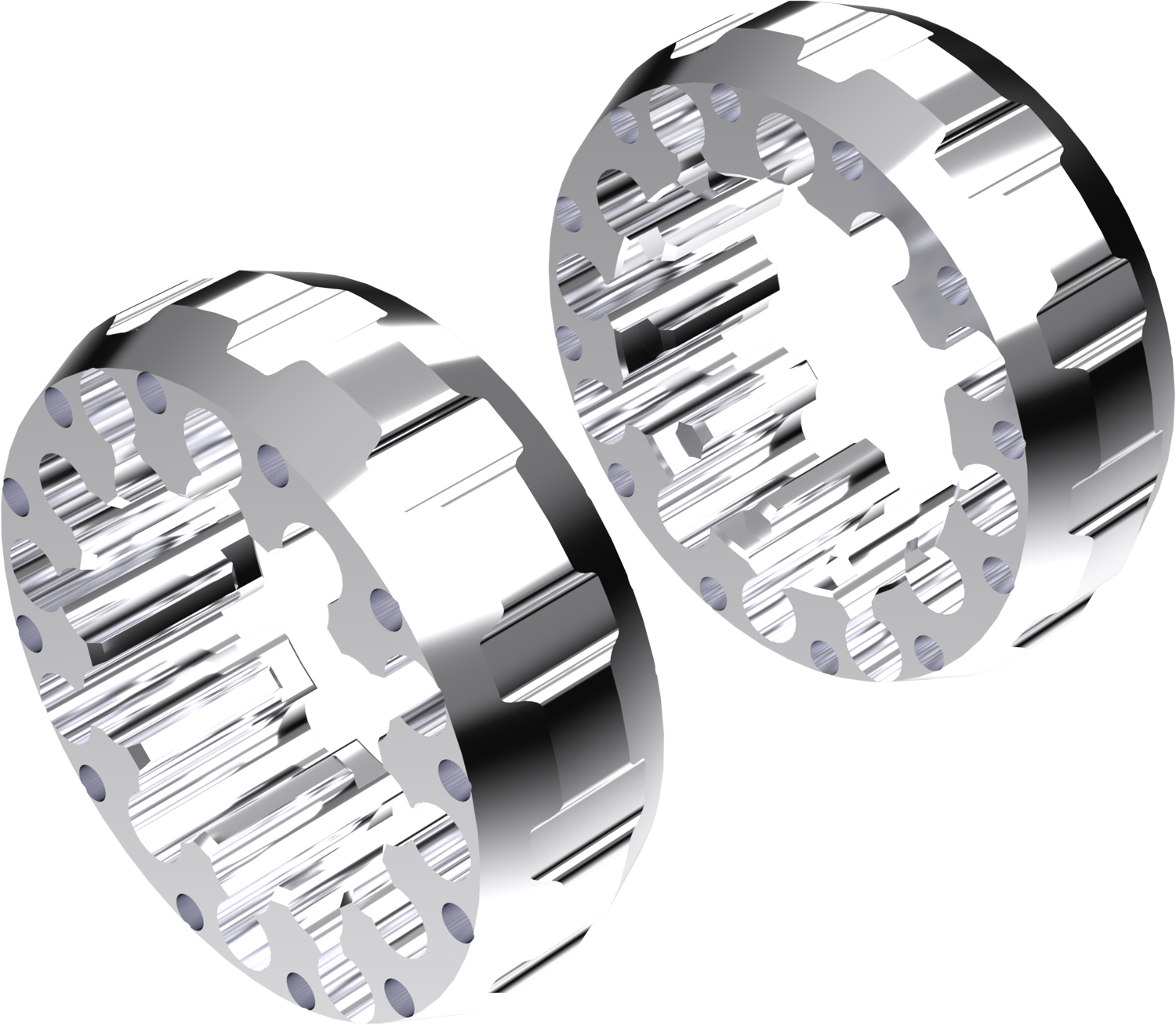 Wheel Spacers Model A 45mm (Without bolts) CROSSPRO 