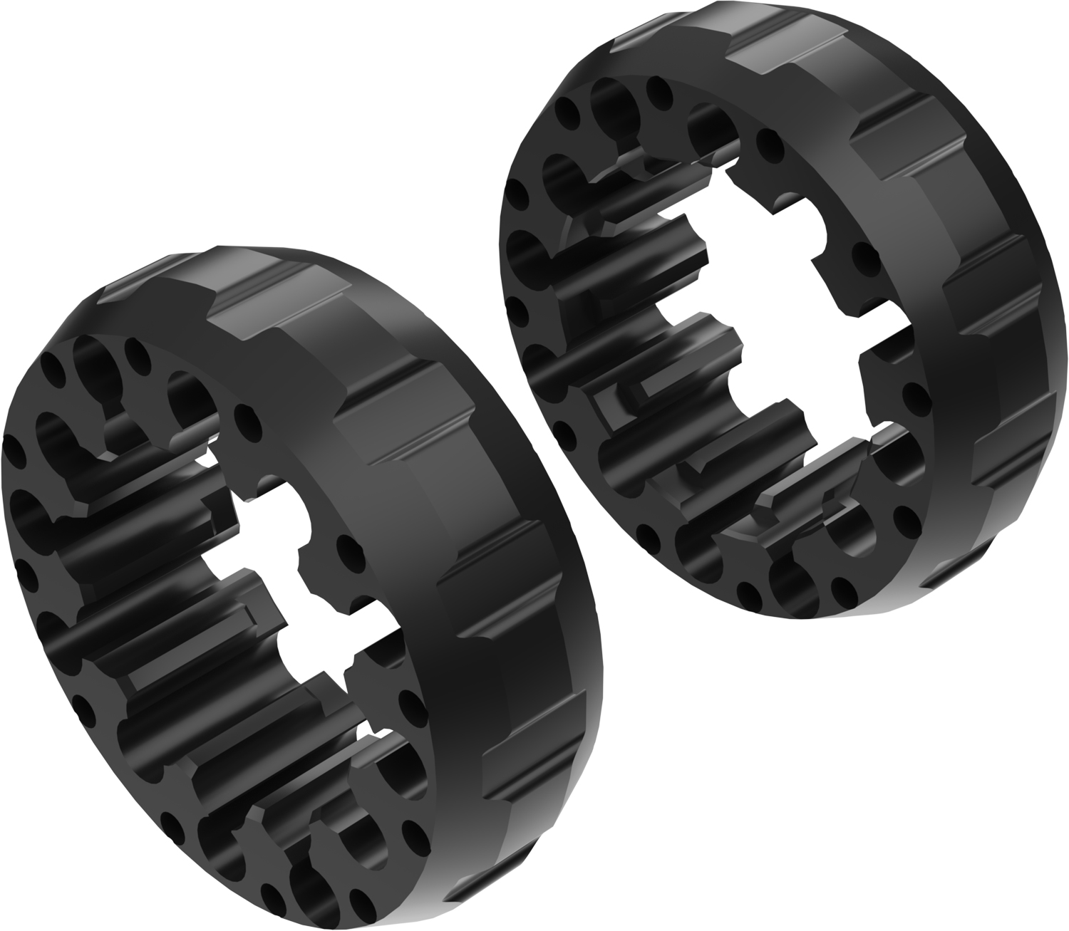 Wheel Spacers Model A 45mm (Without bolts) CROSSPRO 