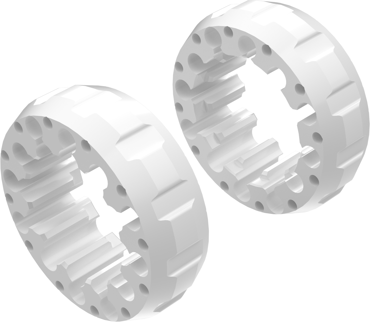 Wheel Spacers Model A 45mm (Without bolts) CROSSPRO 