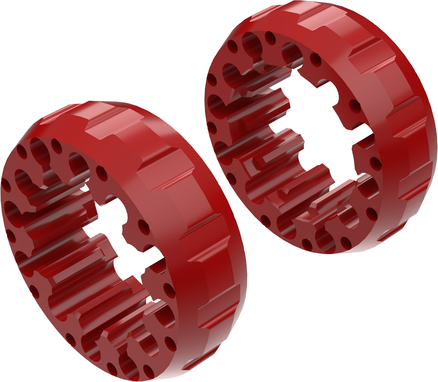 Wheel Spacers Model A 45mm (Without bolts) CROSSPRO 