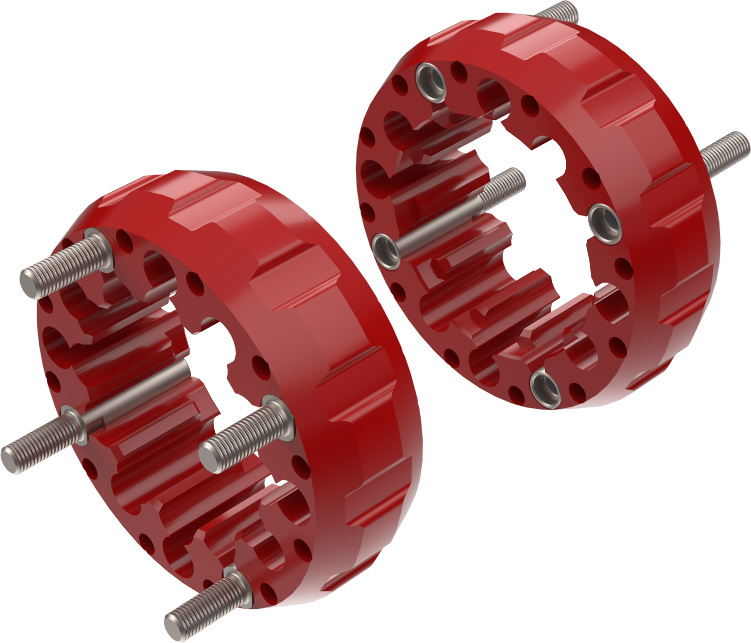 Alargadores de Roda (kit 2) Hard Racing CROSSPRO 