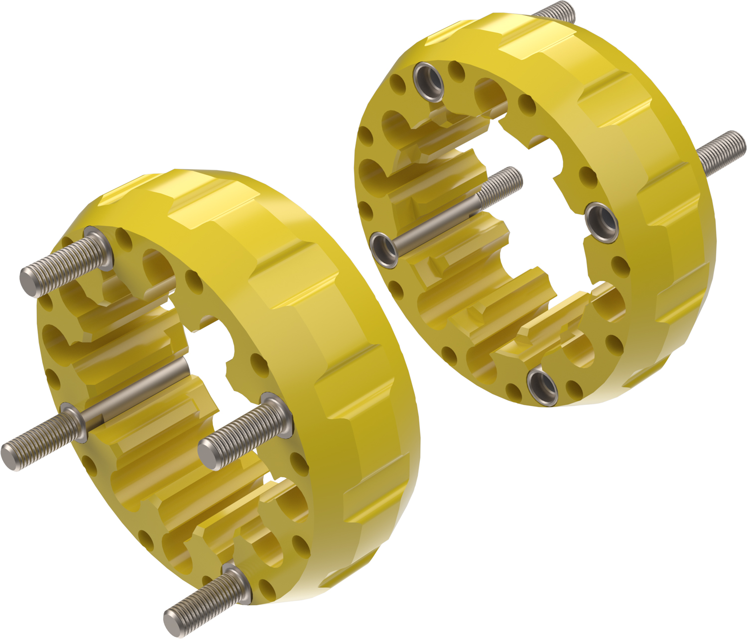 Alargadores de Roda (kit 2) Hard Racing CROSSPRO 