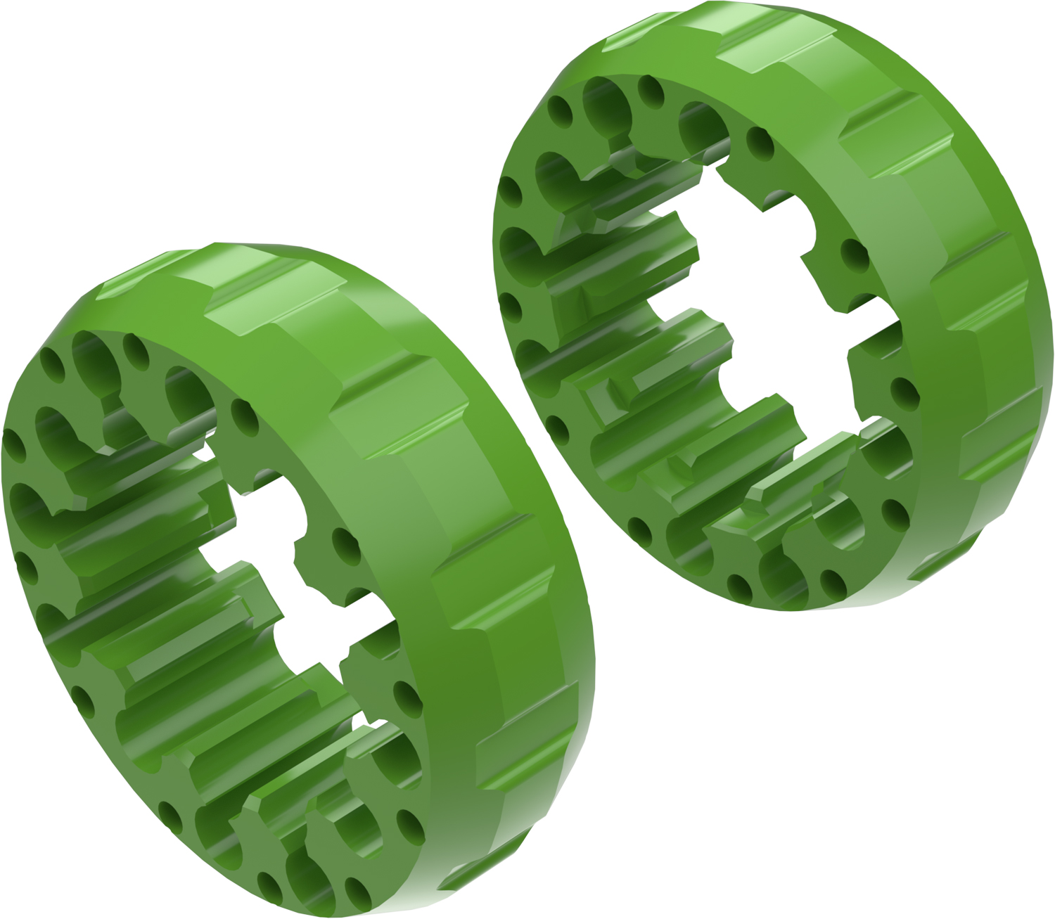 Wheel Spacers Model A 45mm (Without bolts) CROSSPRO 