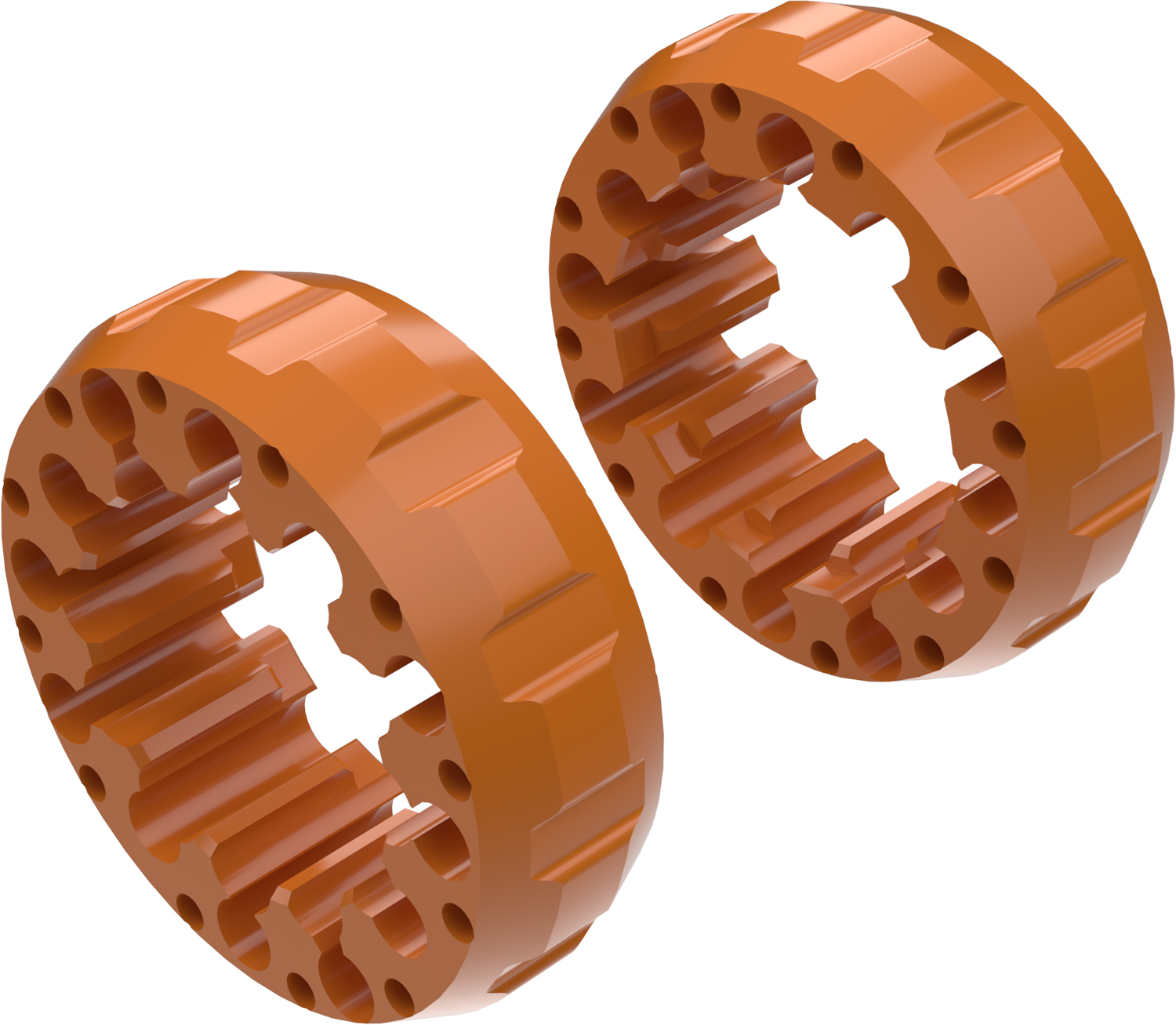 Wheel Spacers Model A 45mm (Without bolts) CROSSPRO 