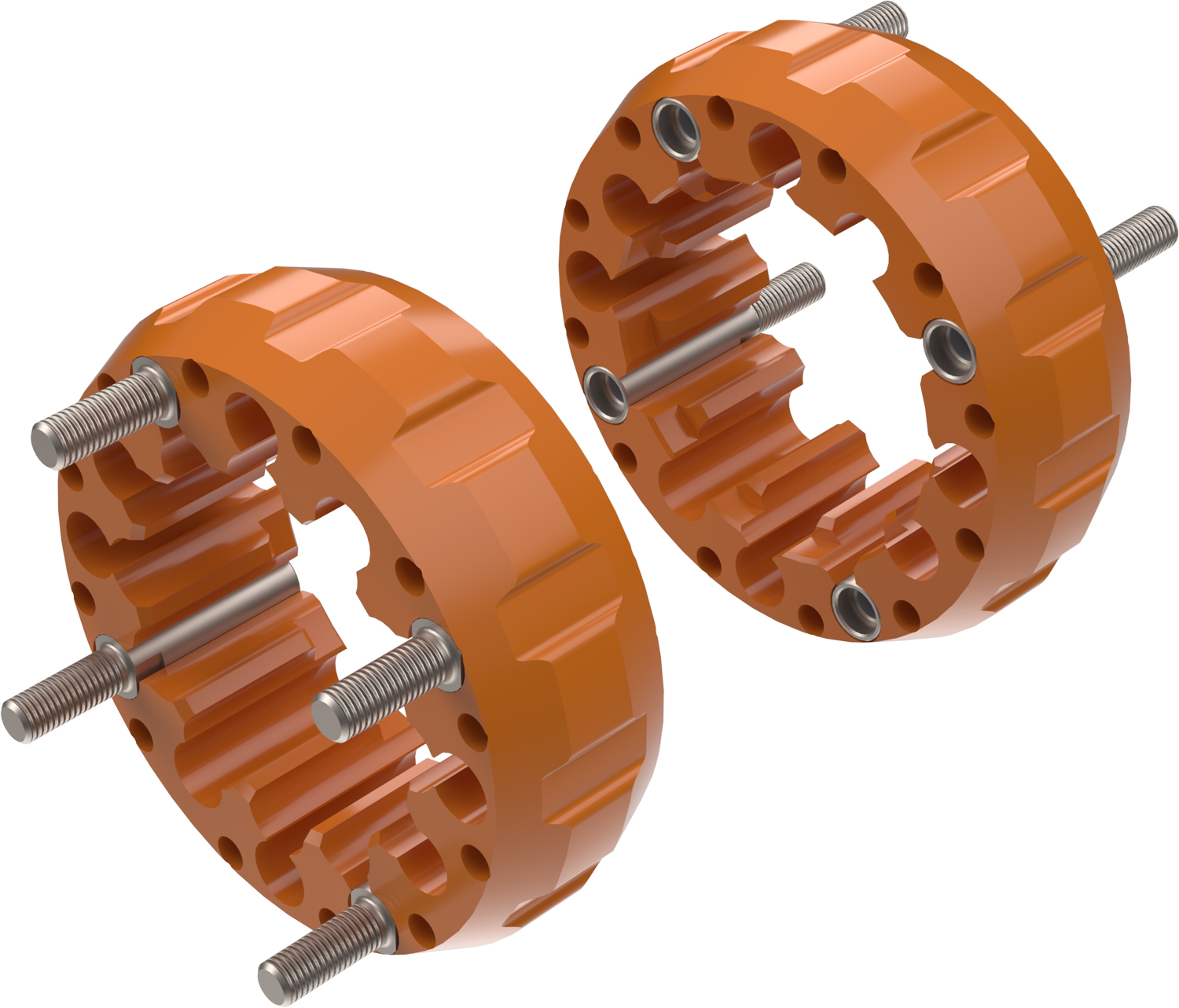 Alargadores de Roda (kit 2) Hard Racing CROSSPRO 