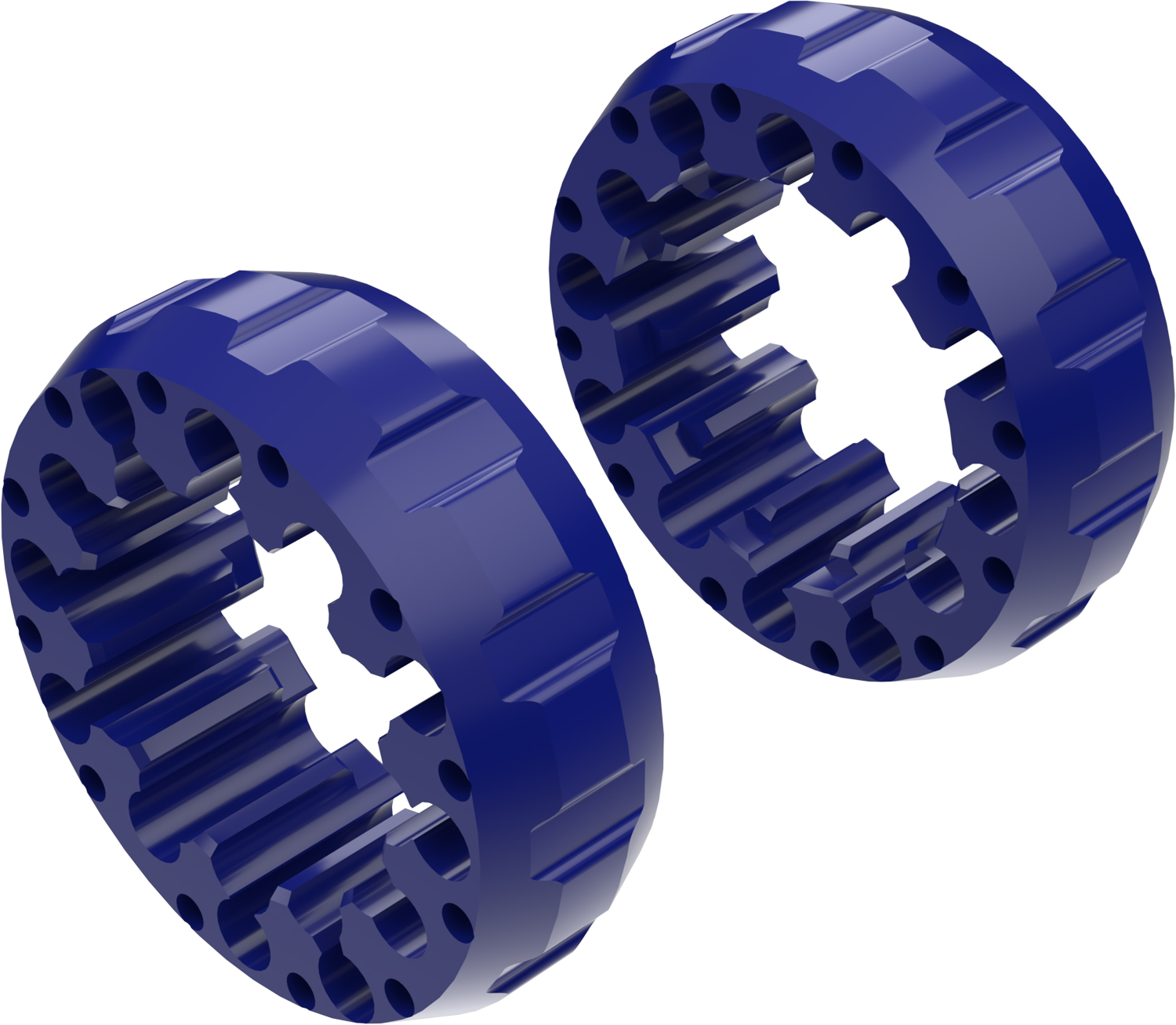 Wheel Spacers Model A 45mm (Without bolts) CROSSPRO 