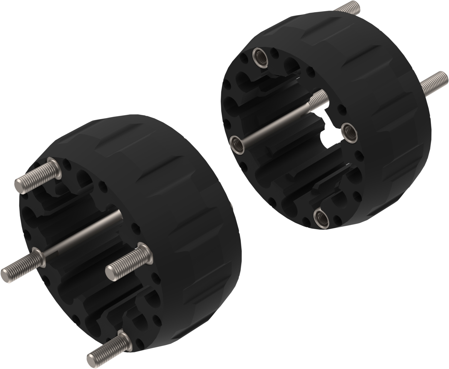 Alargadores de Roda (kit 2) Hard Racing CROSSPRO 