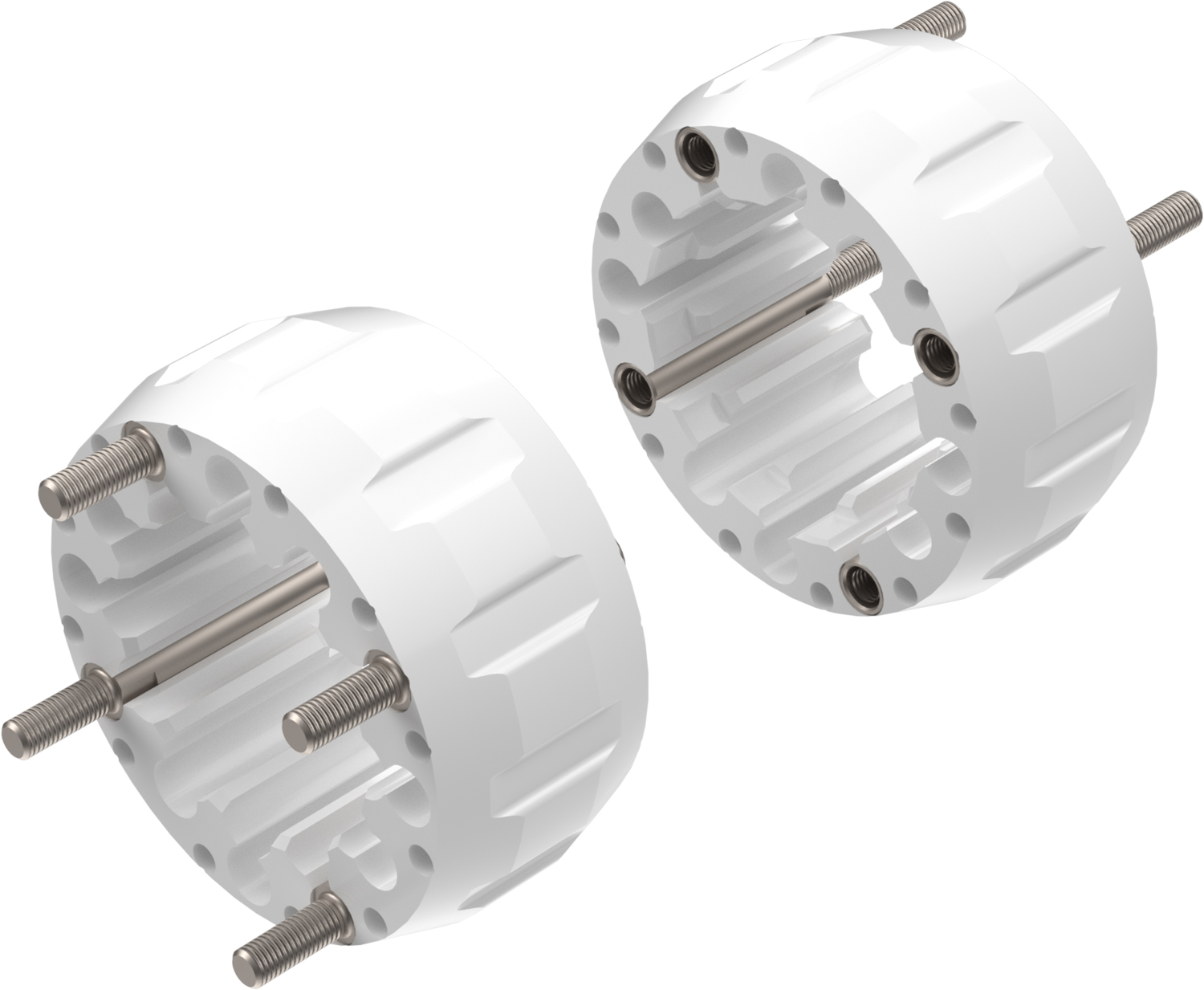 Alargadores de Roda (kit 2) Hard Racing CROSSPRO 