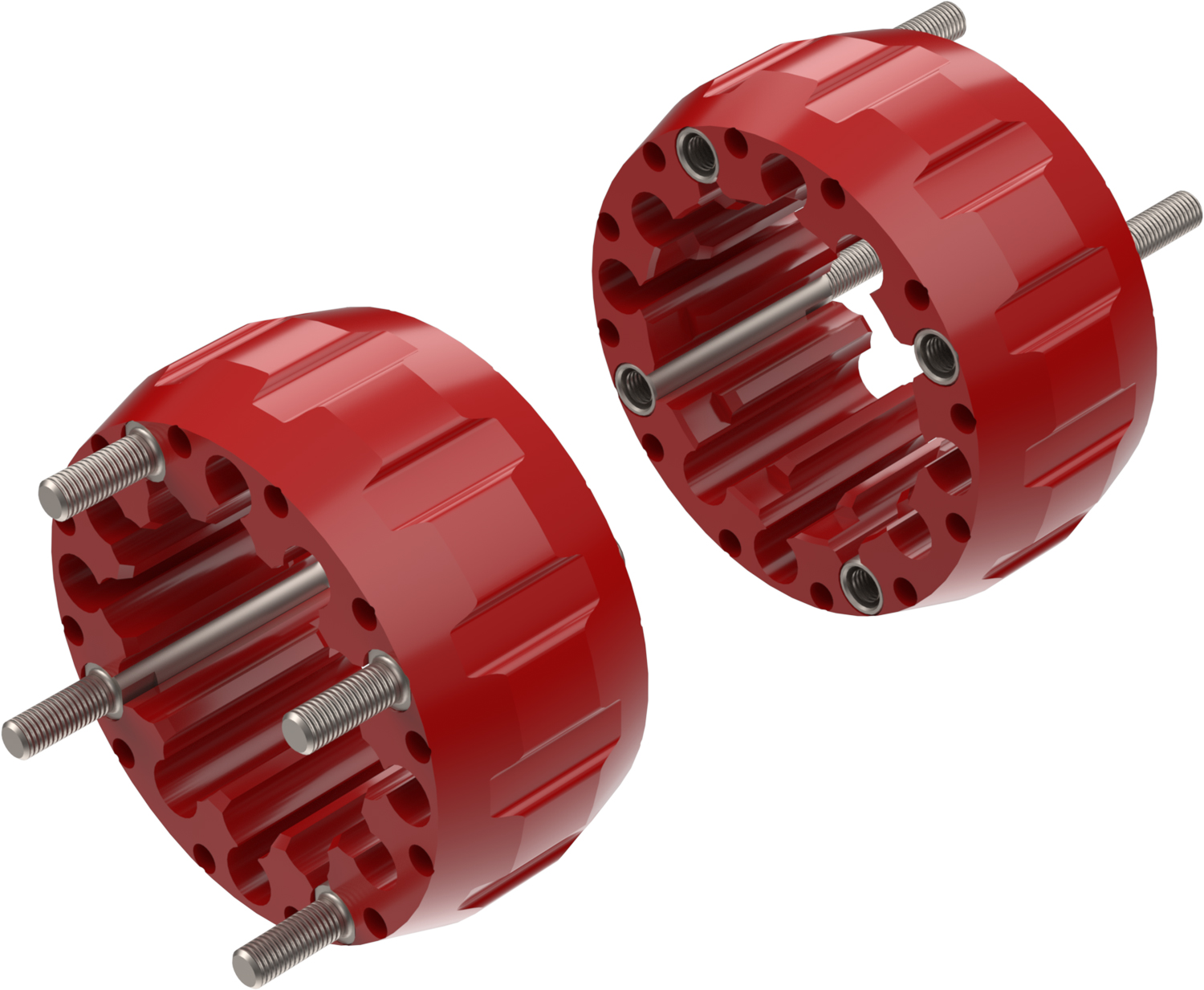 Alargadores de Roda (kit 2) Hard Racing CROSSPRO 