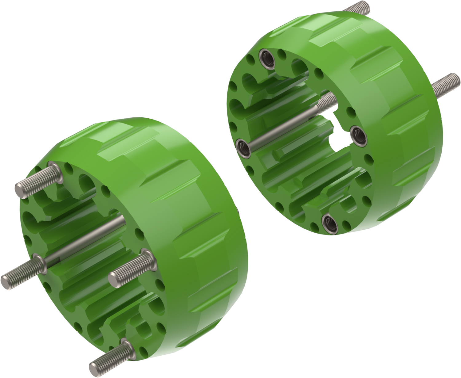 Alargadores de Roda (kit 2) Hard Racing CROSSPRO 