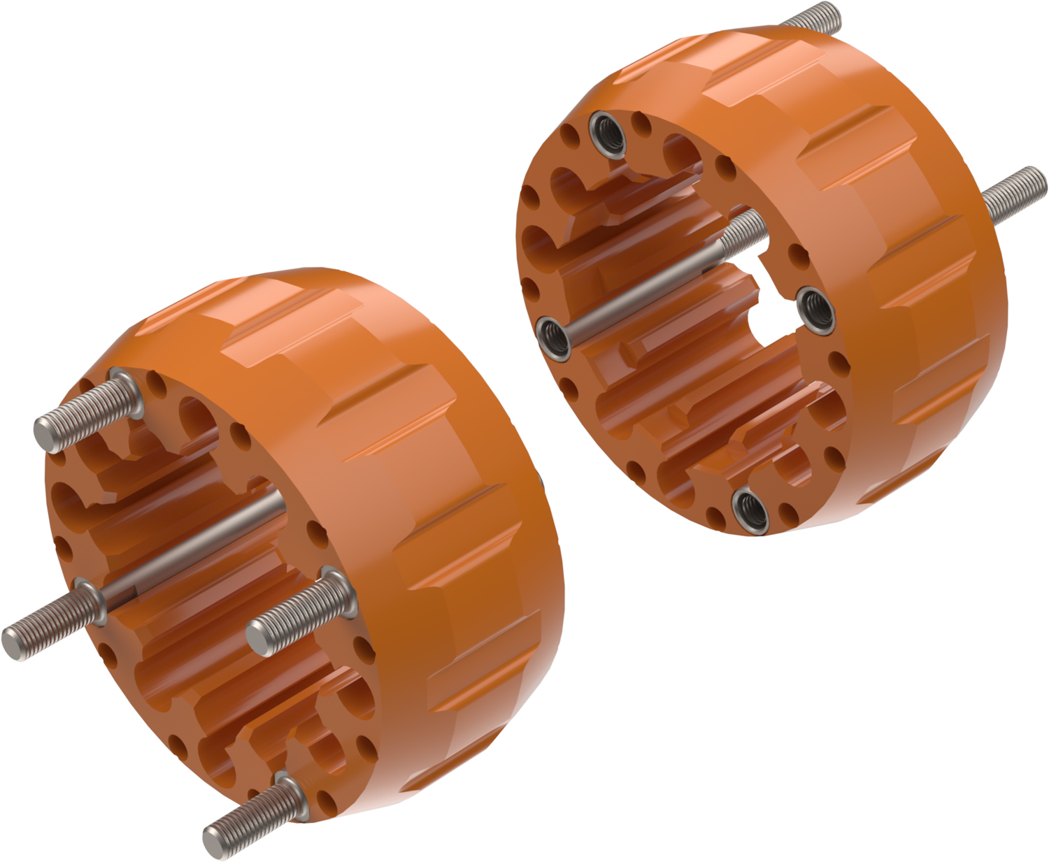 Alargadores de Roda (kit 2) Hard Racing CROSSPRO 