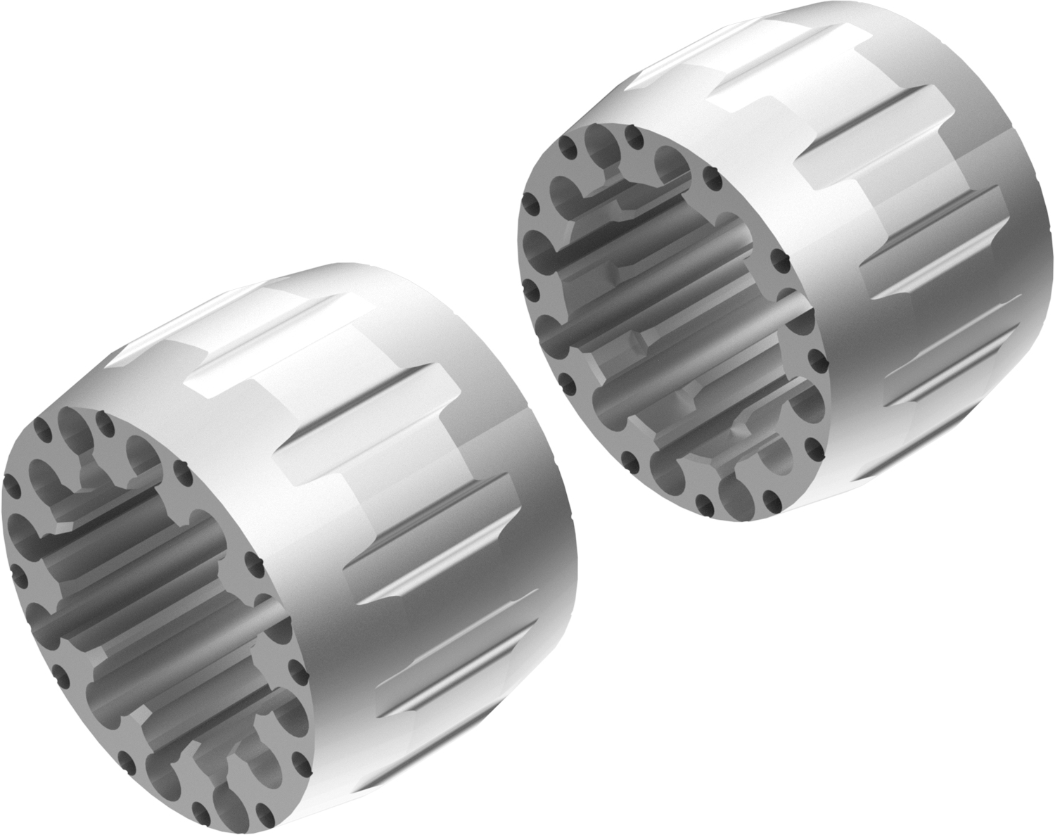 Wheel Spacers Model A 100mm (Without bolts) Ice Polish CROSSPRO 