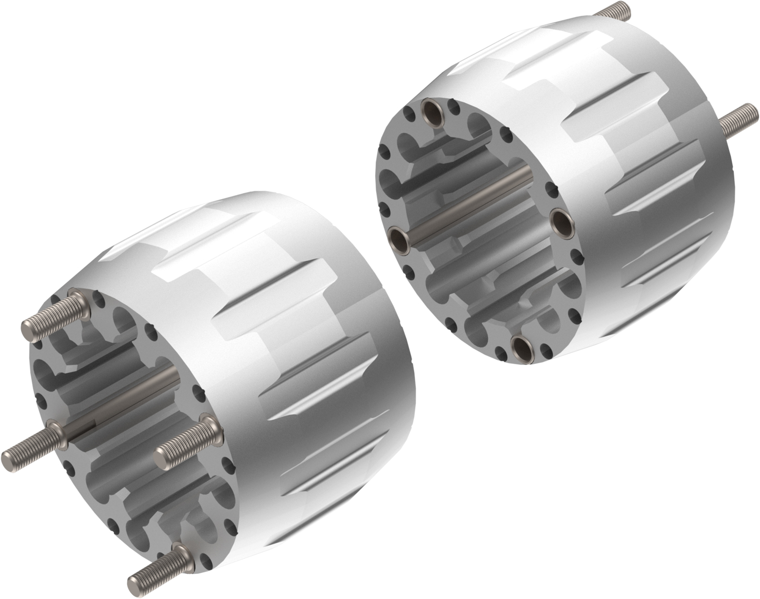 Alargadores de Roda (kit 2) Hard Racing CROSSPRO 
