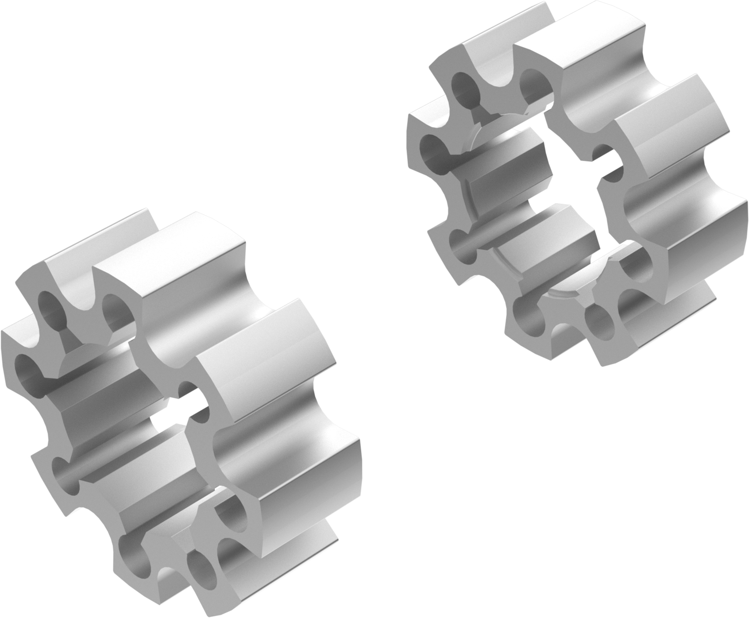 Alargadores de Roda Modelo C 45mm (Sem pernos) Ice Polish CROSSPRO 