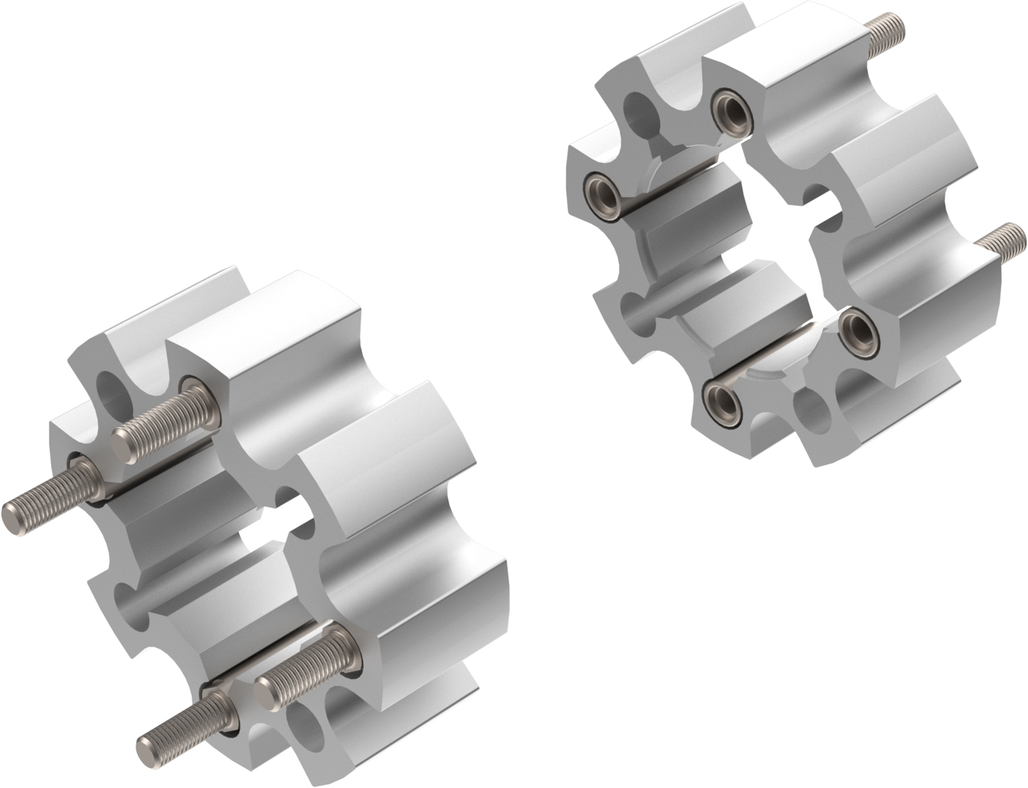 Alargadores de Roda (kit 2) Hard Racing CROSSPRO 