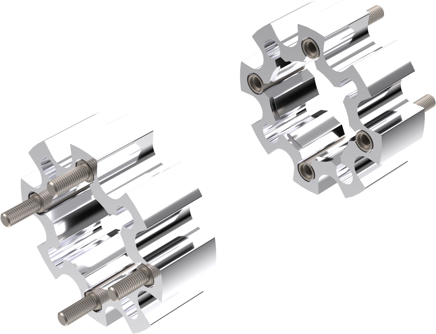 Alargadores de Roda (kit 2) Hard Racing CROSSPRO 