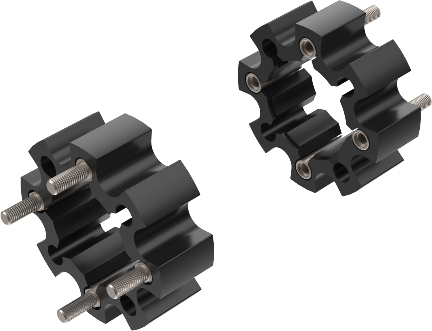 Alargadores de Roda (kit 2) Hard Racing CROSSPRO 