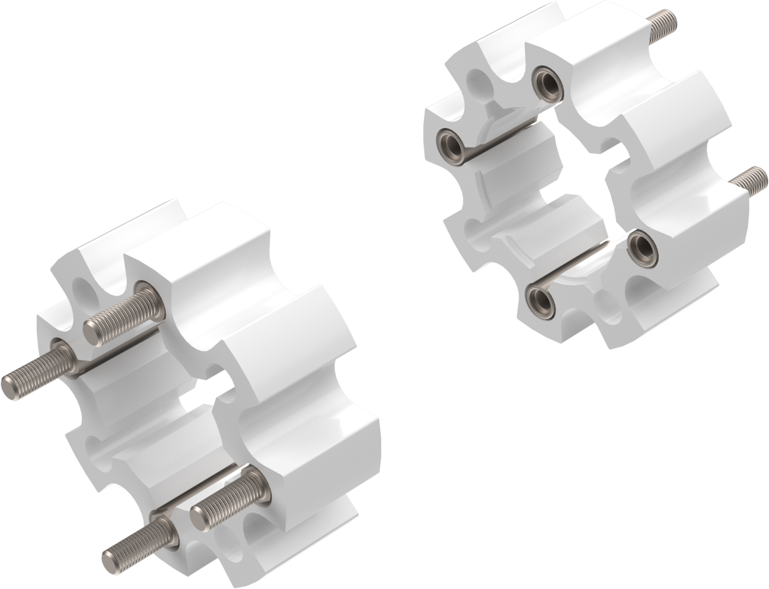 Alargadores de Roda (kit 2) Hard Racing CROSSPRO 