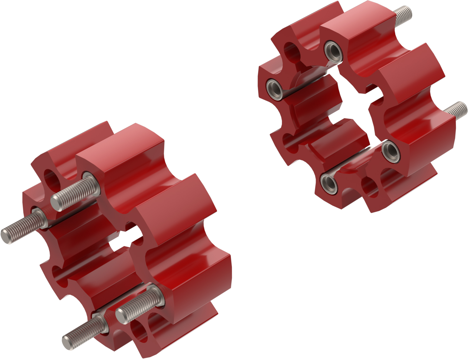 Alargadores de Roda (kit 2) Hard Racing CROSSPRO 