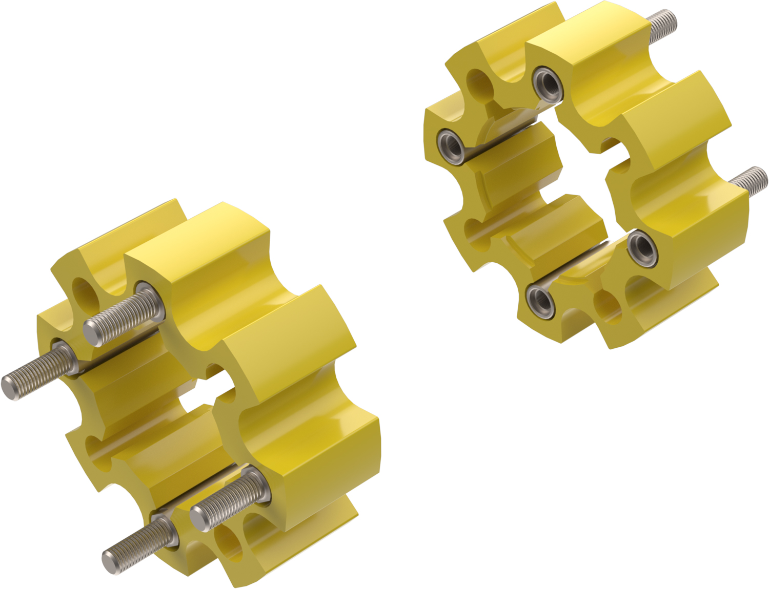 Alargadores de Roda (kit 2) Hard Racing CROSSPRO 
