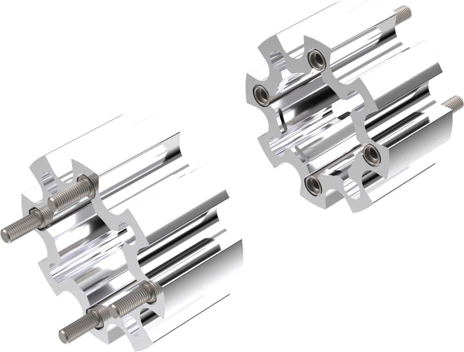 Alargadores de Roda (kit 2) Hard Racing CROSSPRO 