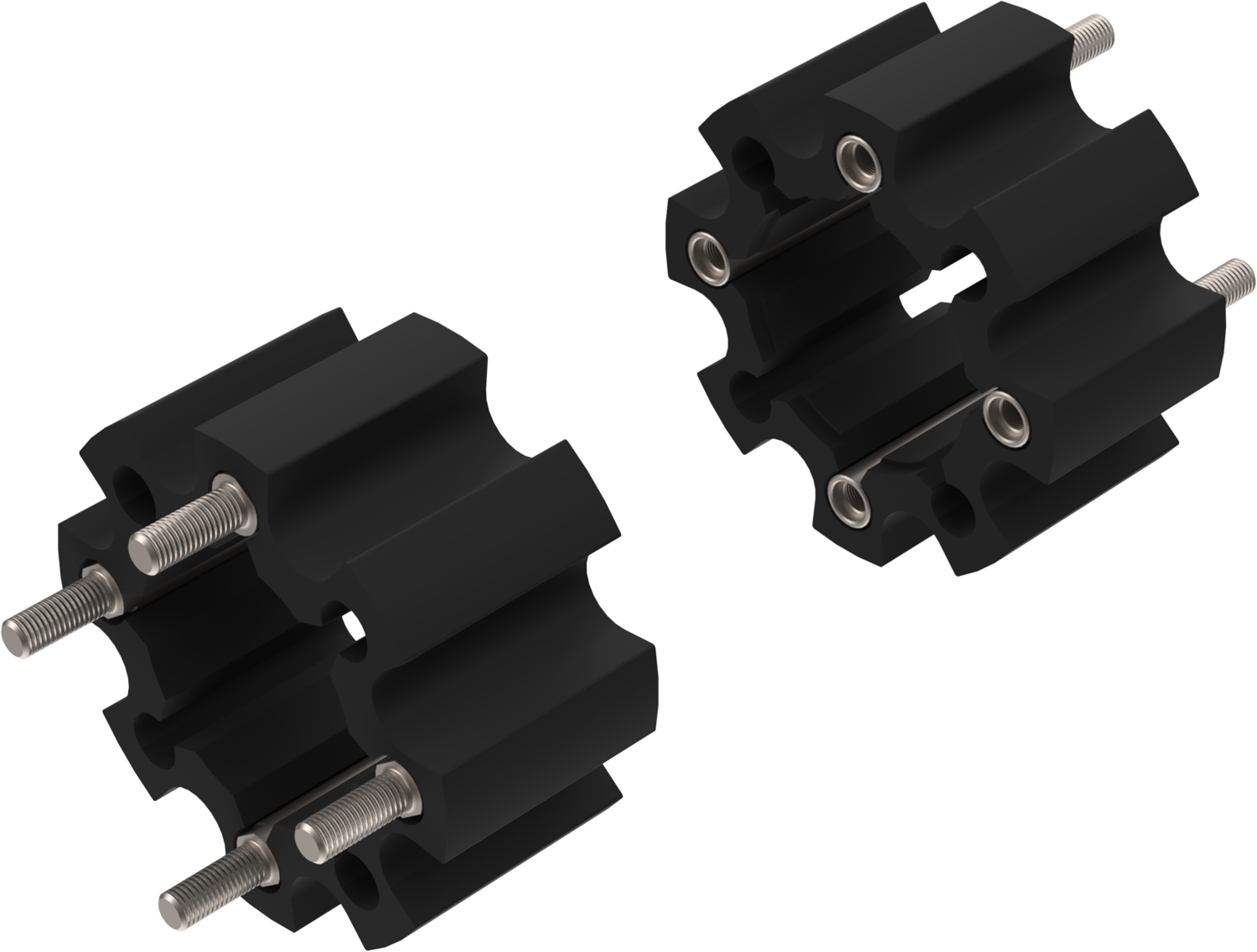 Alargadores de Roda (kit 2) Hard Racing CROSSPRO 