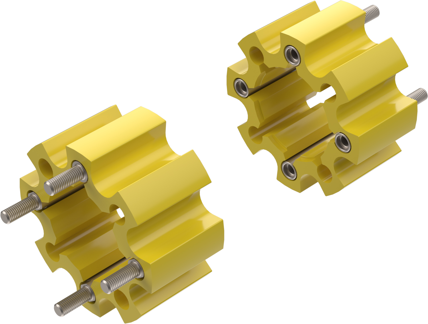 Alargadores de Roda (kit 2) Hard Racing CROSSPRO 
