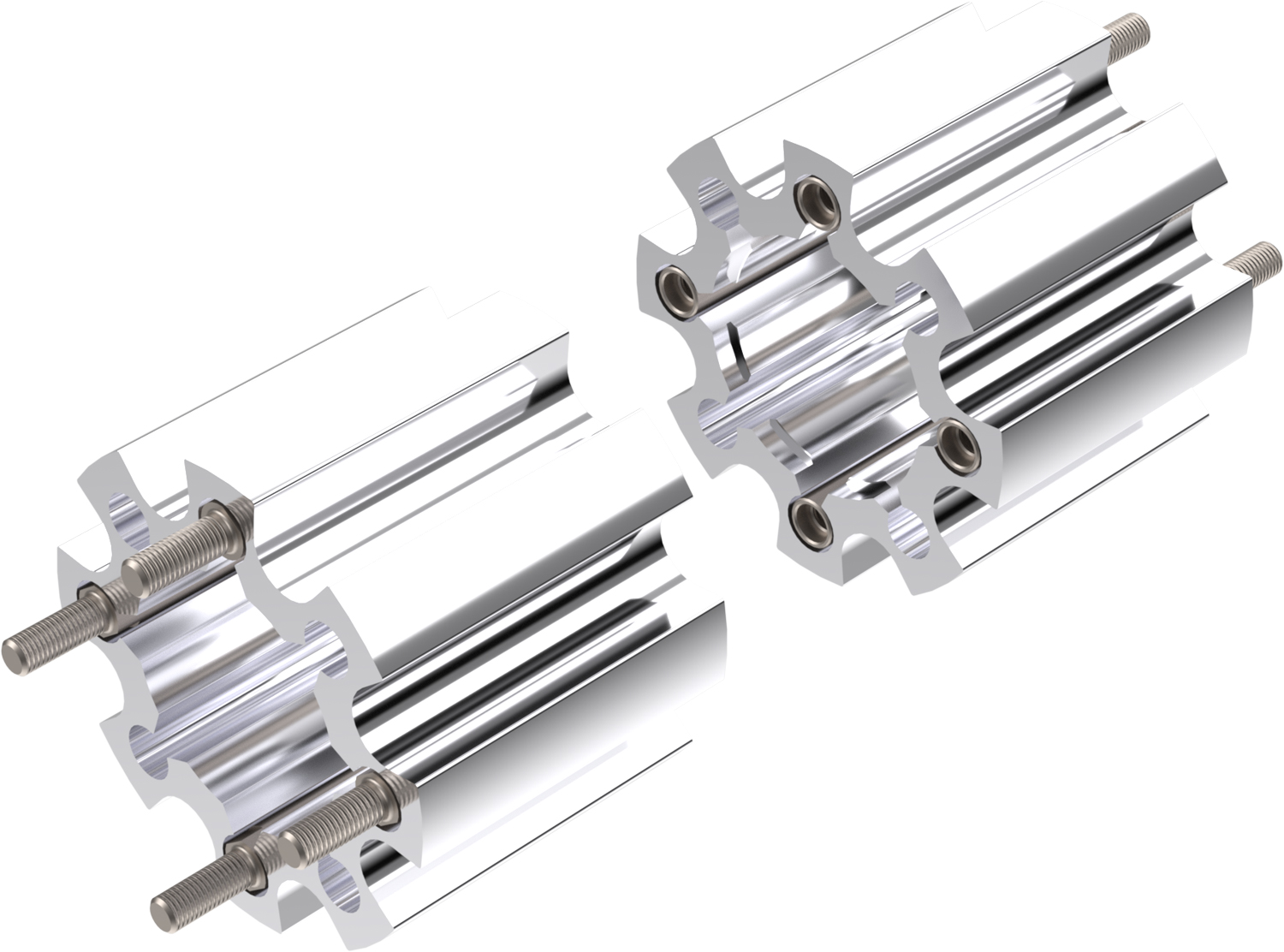 Alargadores de Roda (kit 2) Hard Racing CROSSPRO 