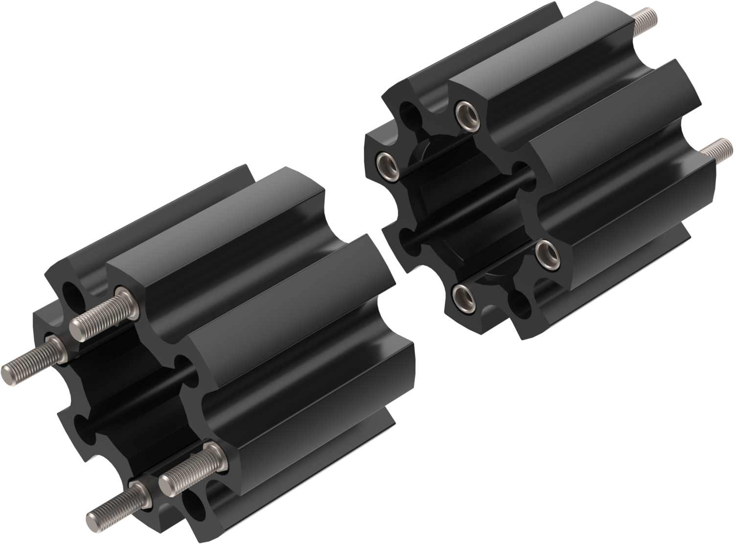 Alargadores de Roda (kit 2) Hard Racing CROSSPRO 