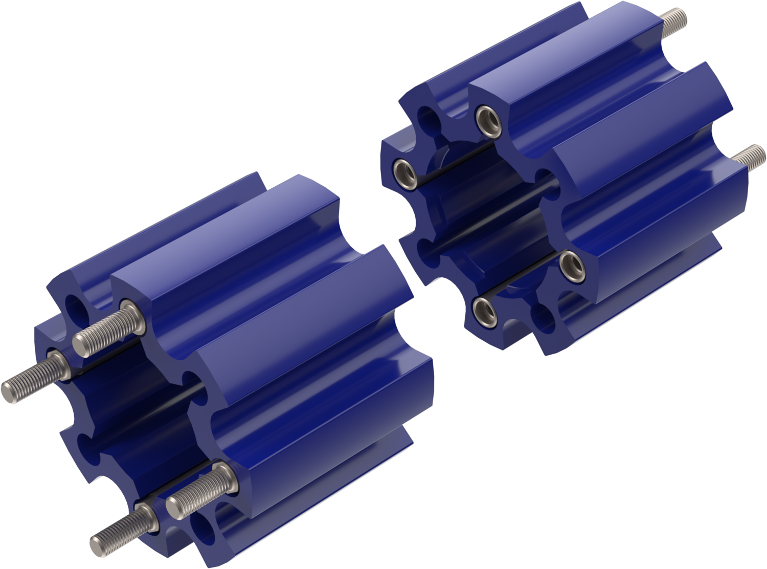 Alargadores de Roda (kit 2) Hard Racing CROSSPRO 