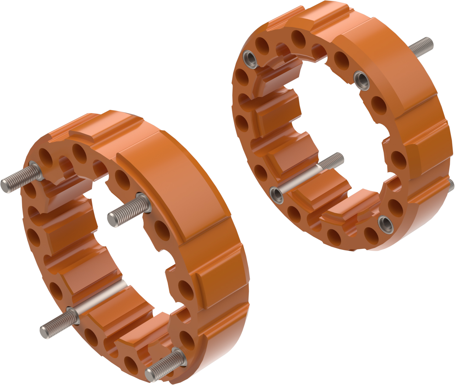 Alargadores de Roda (kit 2) Hard Racing CROSSPRO 