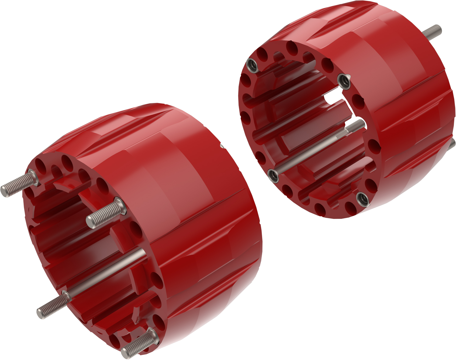 Alargadores de Roda (kit 2) Hard Racing CROSSPRO 