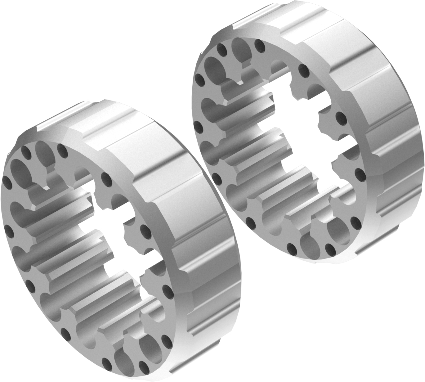 Alargadores de Roda Modelo I 45mm (Sem pernos) Ice Polish CROSSPRO 