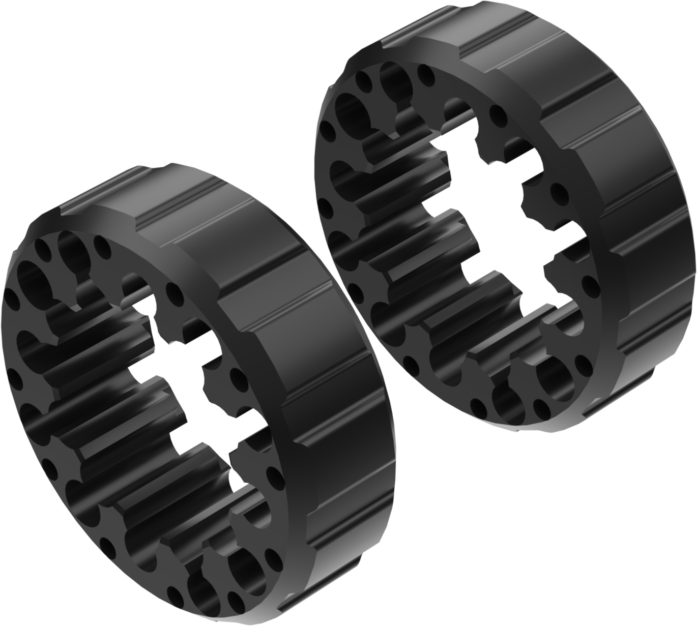 Alargadores de Roda Modelo I 45mm (Sem pernos) Preto CROSSPRO 