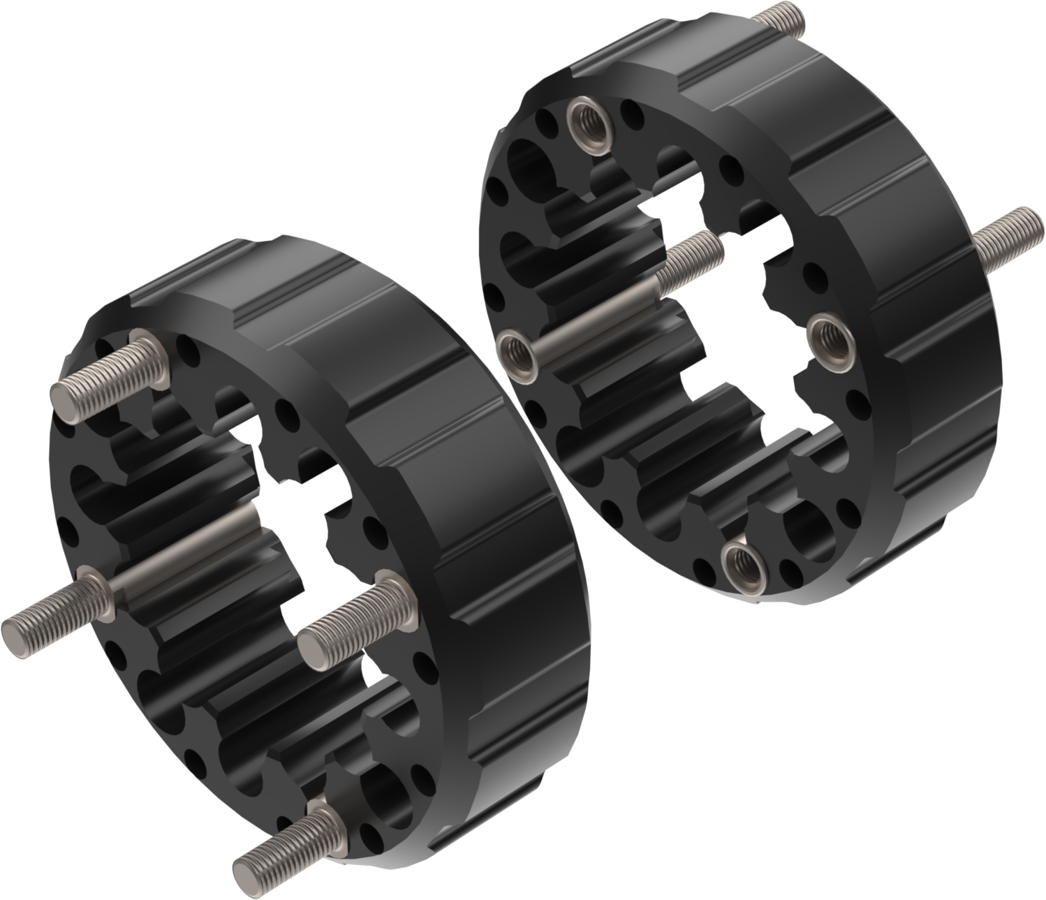 Alargadores de Roda (kit 2) Hard Racing CROSSPRO 