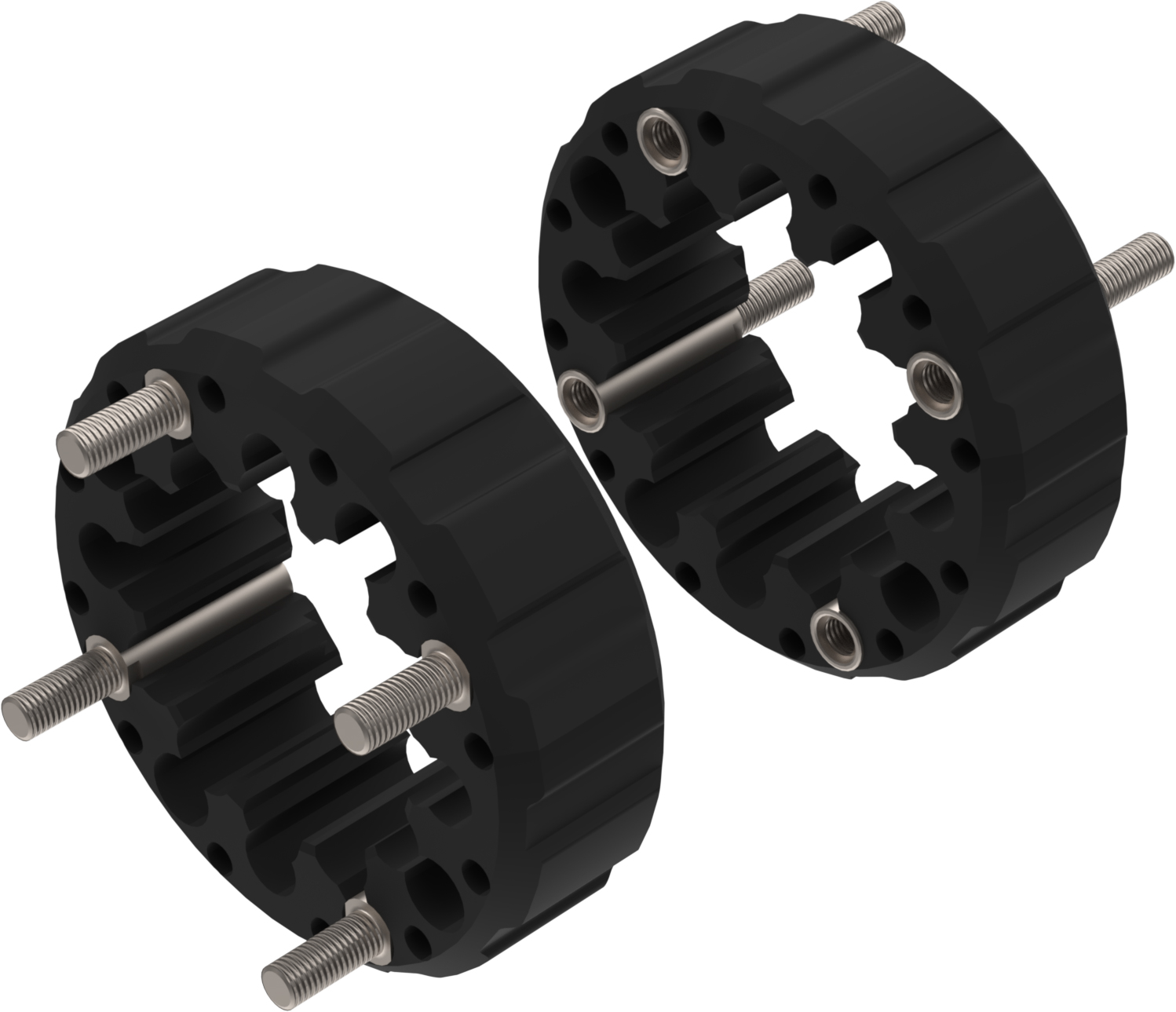 Alargadores de Roda (kit 2) Hard Racing CROSSPRO 