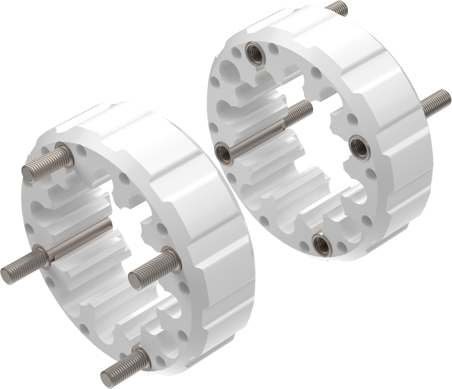 Alargadores de Roda (kit 2) Hard Racing CROSSPRO 