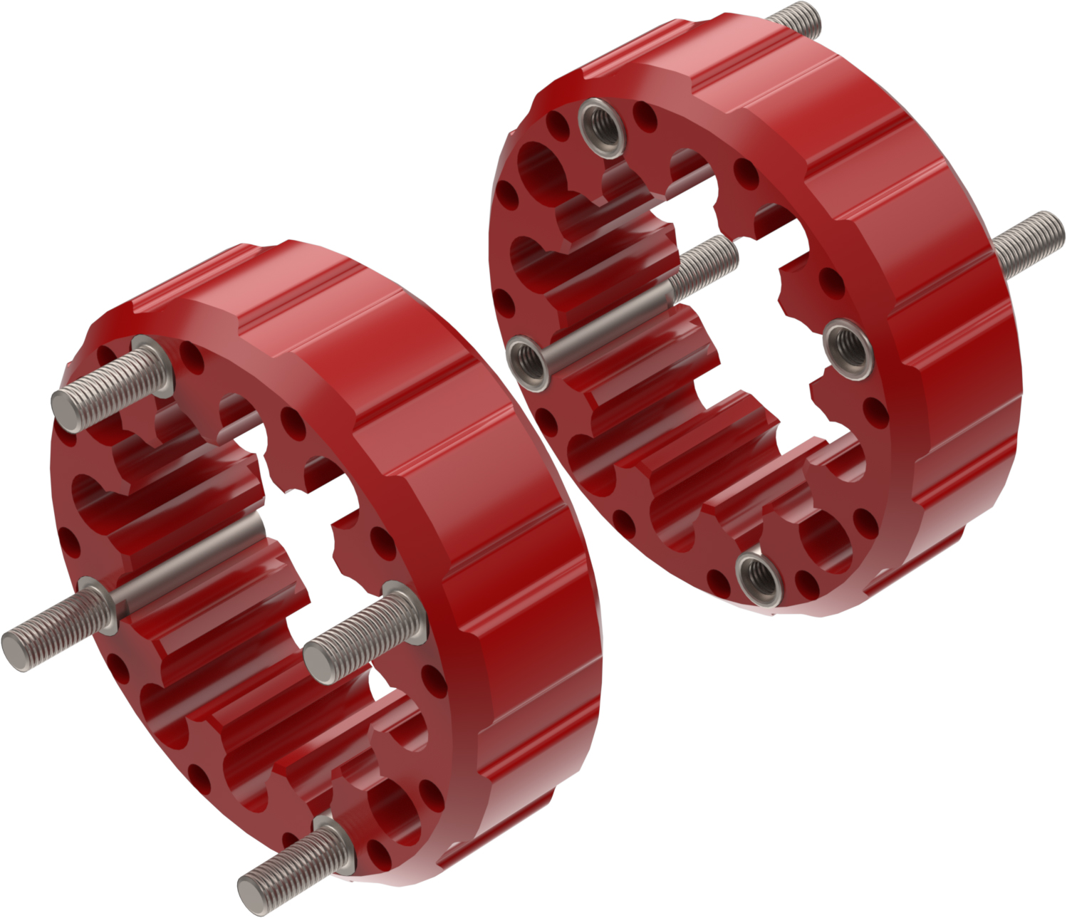 Alargadores de Roda (kit 2) Hard Racing CROSSPRO 