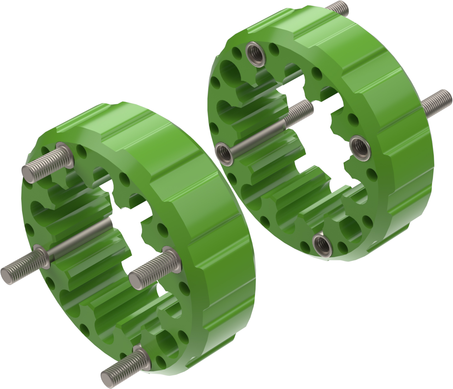 Alargadores de Roda (kit 2) Hard Racing CROSSPRO 