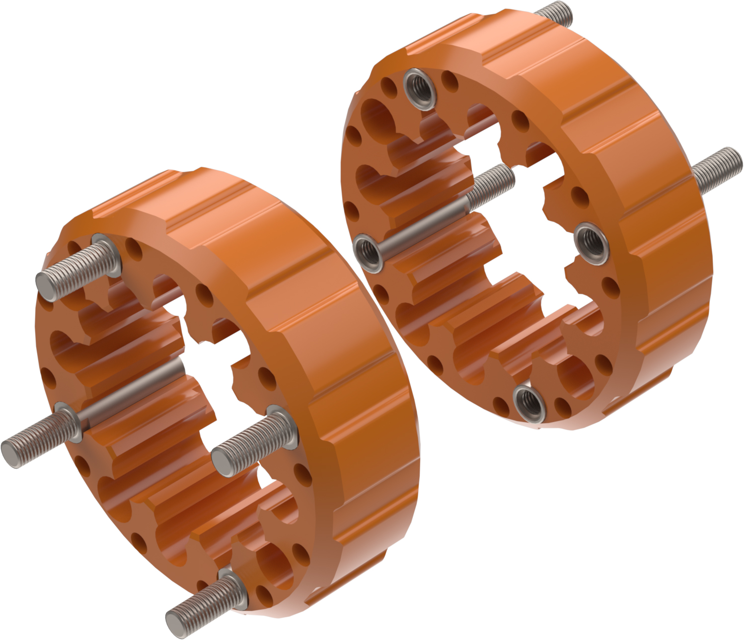 Alargadores de Roda (kit 2) Hard Racing CROSSPRO 