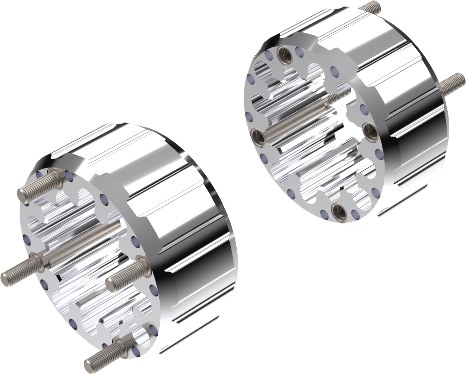 Alargadores de Roda (kit 2) Hard Racing CROSSPRO 